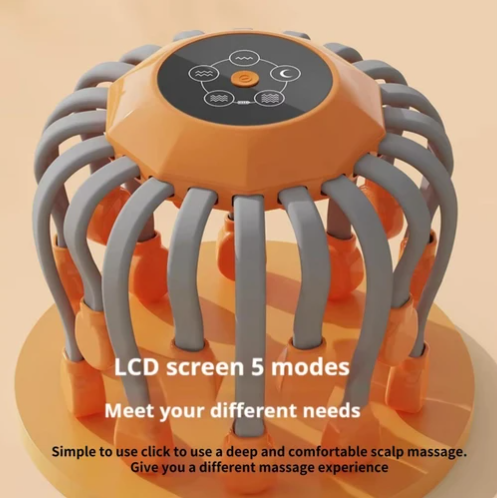 Octopus Head Massager