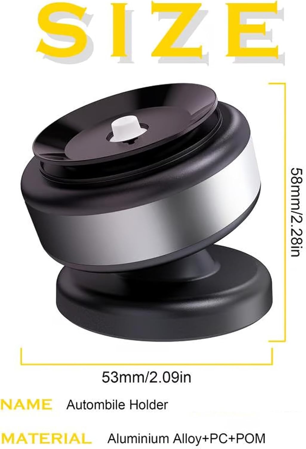 Rotatable Car Magnetic Phone Holder