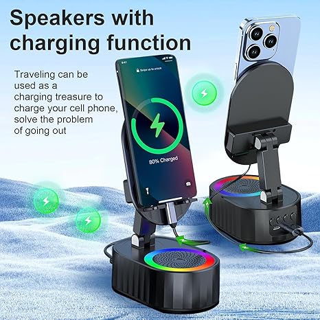 Smart Induction Wireless Bluetooth Speaker