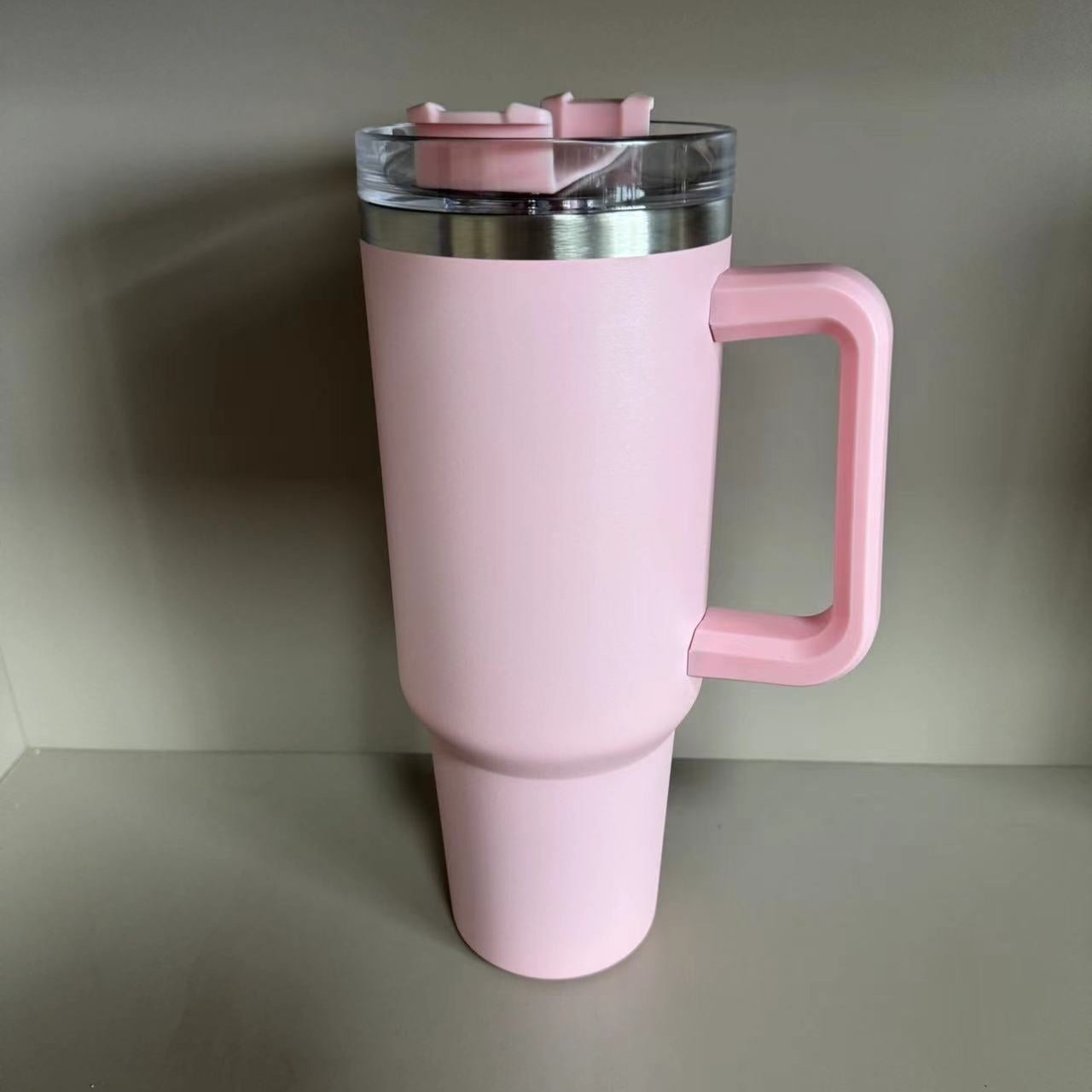 Hot and Cold Tumbler with Straw